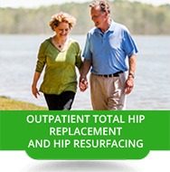 Outpatient Total Hip Replacement and Gip Resurfacing